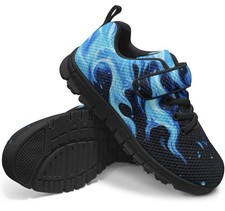 Kids Cool Print Running Tennis Shoes Lightweight Breathable Sport One Strap