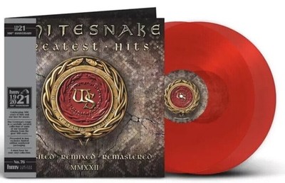 WHITESNAKE GREATEST HITS REVISITED REMIXED REMASTERED [2 X RED VINYL] NEW SEALED