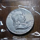 1963 Franklin Half Dollar 90% Silver US Coin Circulated Liberty Bell
