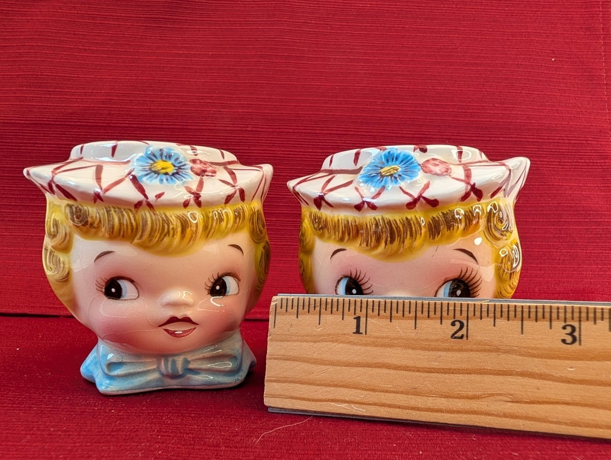 Lefton Miss Dainty 1950s Salt And Pepper Shakers 3” #439 | eBay