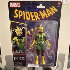Marvel Legends Electro Francine Frye Spider-Man Retro Card Action Figure NEW