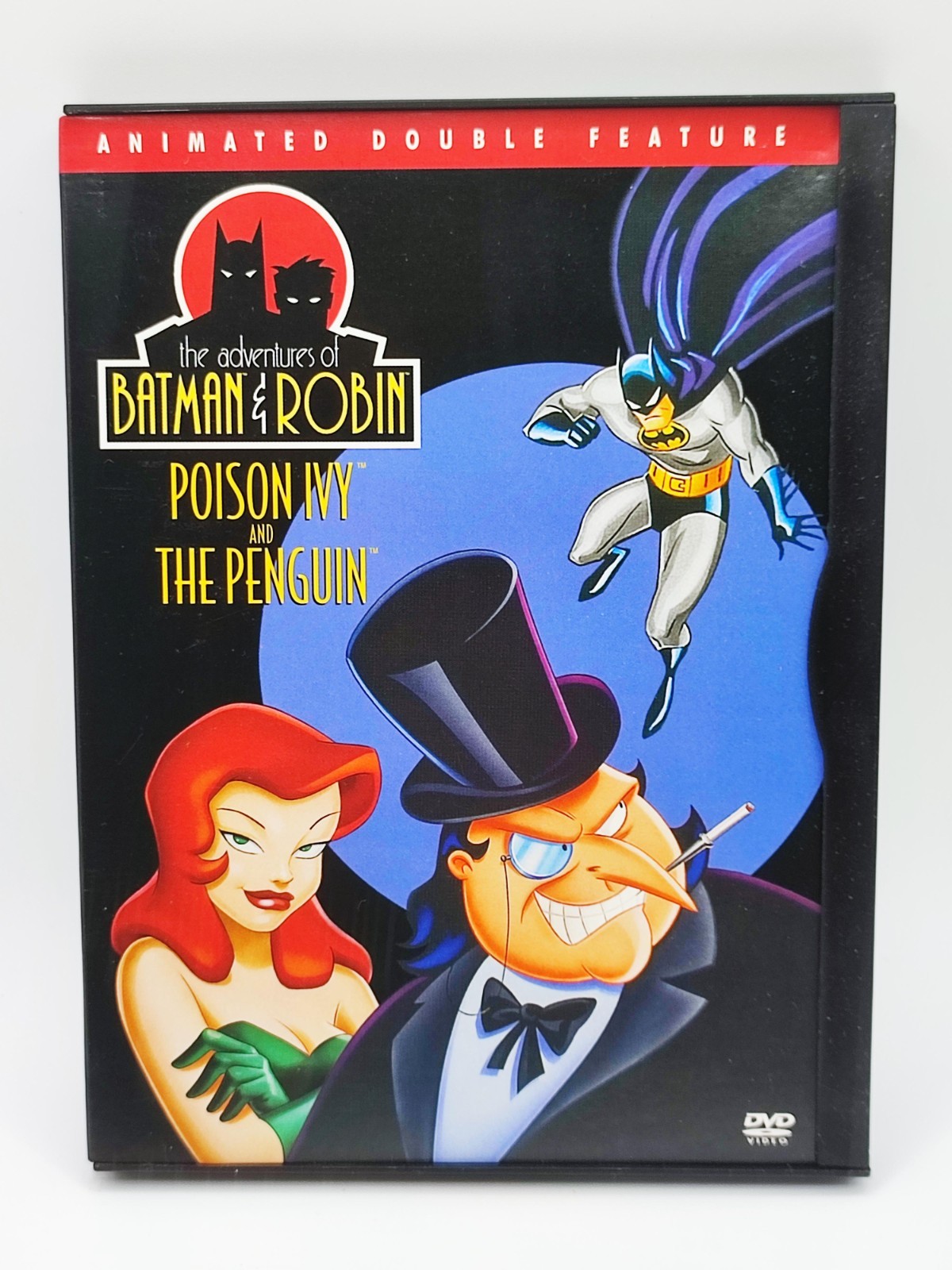 2004 DVD BATMAN THE ADVENTURES OF BATMAN & ROBIN POISON IVY & THE PENGUIN REG 1