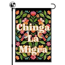 Chinga La Mig Garden Flag Gifts, Double Sided Outdoor Lawn Decor Yard Flags, ...