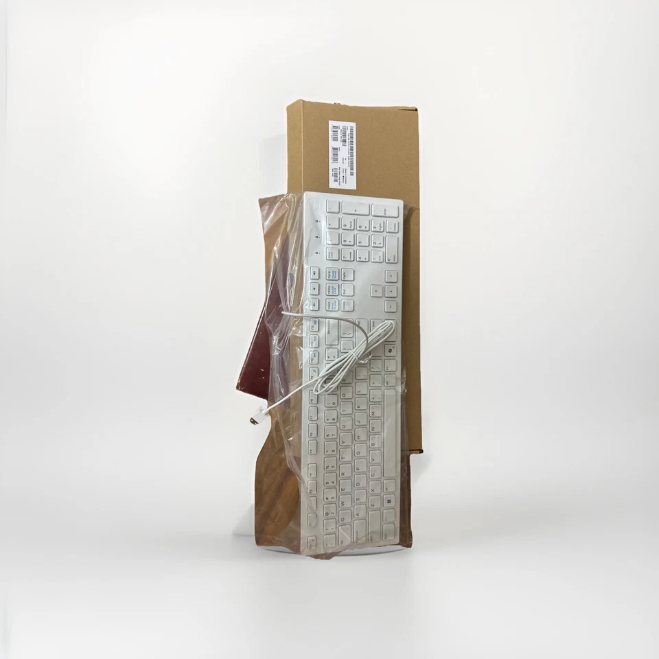 Dell Wired USB Keyboard KB216t White Brand New Factory Sealed - Image 2 of 2