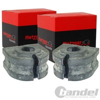 2X Metzger 25Mm Stabilager Vorne Beidseitig Passend FÜR BMW 5 6 7 Links+Rechts