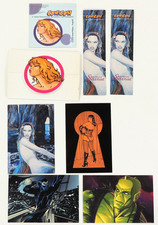 Lote: Postales y Marcadores Milo Manara Comicon salone internazionale 2002