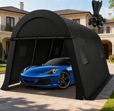 Carport 12x20 10x20 Heavy Duty Storage Shed Waterproof Garage Car Canopy Tent