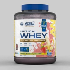 Applied Nutrition Critical Whey Chiquita Banana Strawberry Smoothie - 2kg 28.45 per kilo