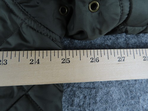 Tyrwhitt Jacket Mens Large Green Diamond Quilted Liddesdale Barn Coat Corduroy - Picture 9 of 10