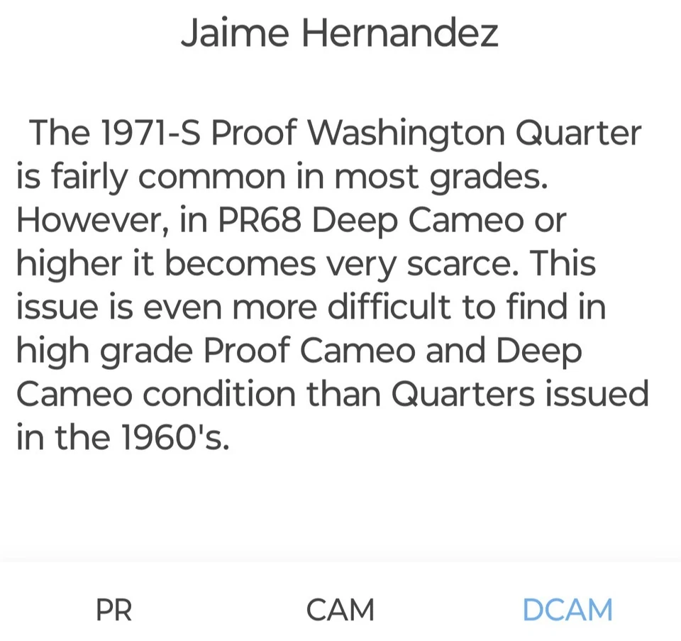 🔥RARE!!! BU DCAM 1971-S WASHINGTON QUARTER DDO (Earlobe)/ DDR & RPM VARIETY - Image 4 of 4