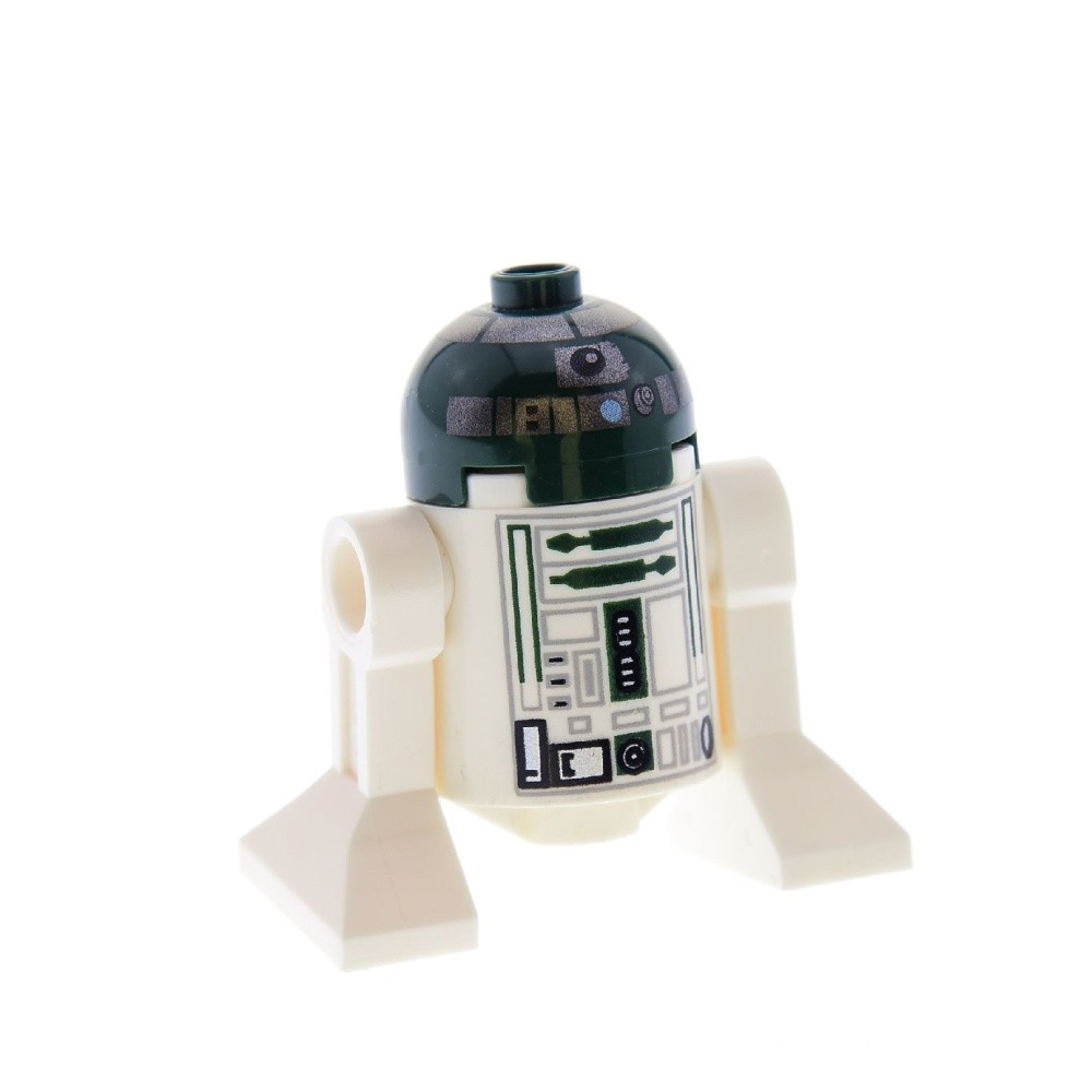 1X Lego Minifigure Star Wars B-Stock Used Droid R4-P44 Green White 8088 SW0267
