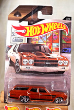 2016 Hot Wheels Garage Series 210 70 Chevelle Ss Wagon Brown Wchrome Pr5 Sp