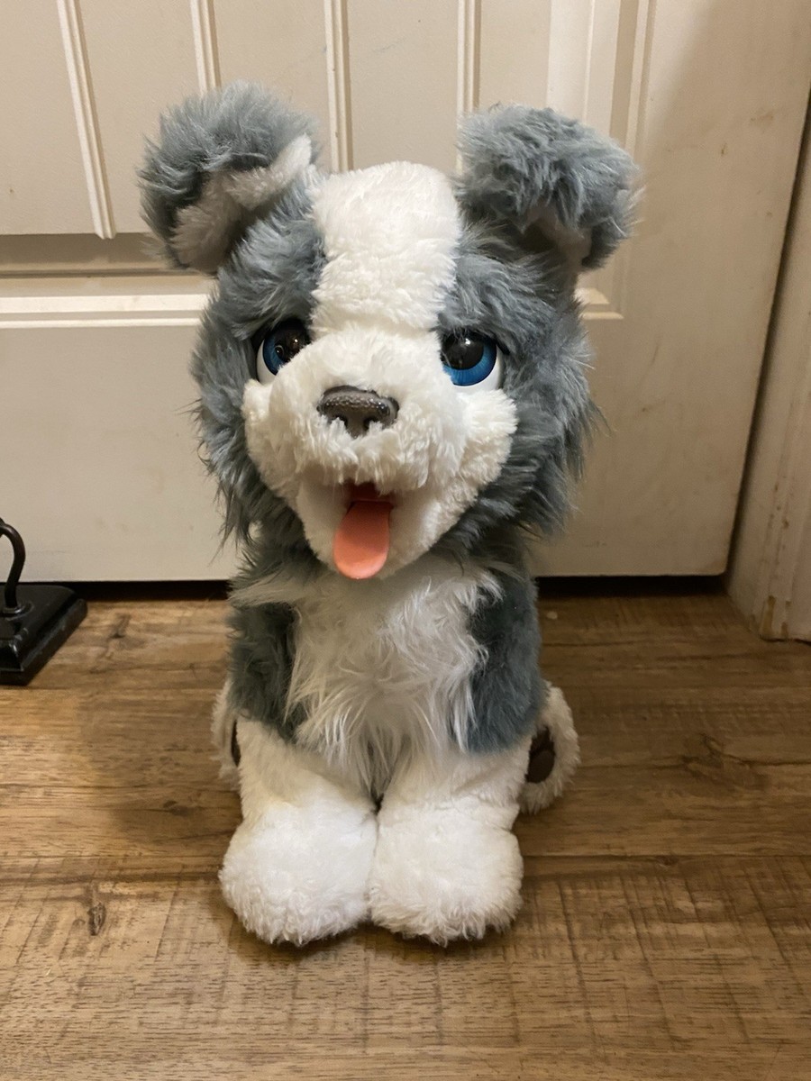 FurReal Friends Ricky the Trick Lovin' Puppy Hasbro Working Grey