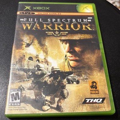 Full Spectrum Warrior (Microsoft Xbox, 2004) - See Photos.  Untested.