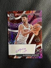 2021-22 Spectra Alperen Sengun Rookie Aspiring Auto Purple /35 Rockets RC