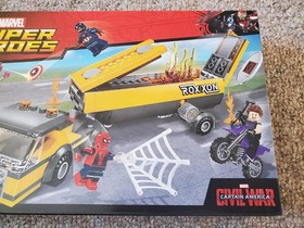LEGO 76067 Marvel Super Heroes:  Tanker Truck Takedown New Sealed Retired