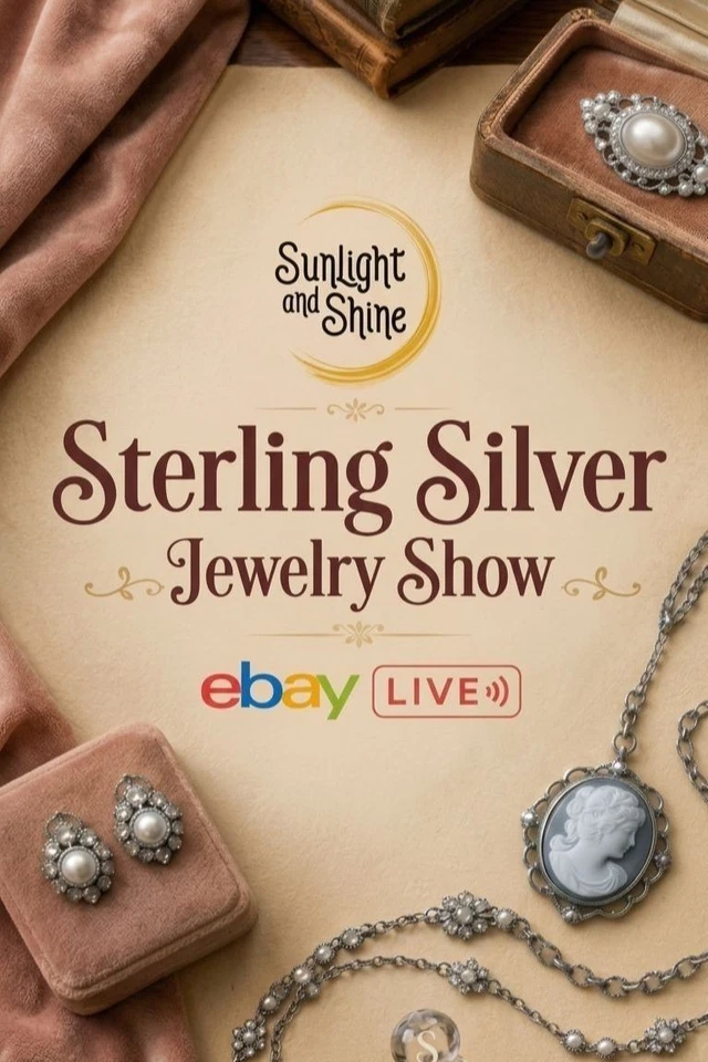 All Sterling Silver One-of-a-kind Jewelry Pieces. $5 Starts Fast Paced!