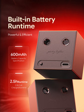 Mini Laser Stage Light RGB Projector Music Sync Rechargeable Disco Camping