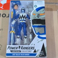 Hasbro Power Rangers Lightning Collection Lost Galaxy Blue Ranger w  Weapons