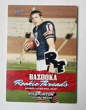 Kyle Orton 2005 Topps Bazooka Rookie Threads Jersey Relic Card #BZR-KO. rookie card picture