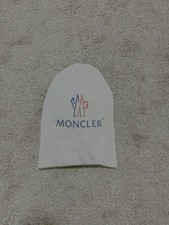 Moncler White Soft Cashmere Wool Blend beanie...