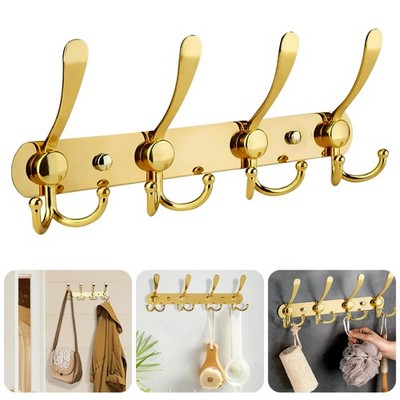 Coat hook wardrobe hook hook bar wall hook wardrobe bar sh...