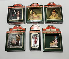 Vintage Coca Cola Town Square Figurines Set of 6 with Boxes READ