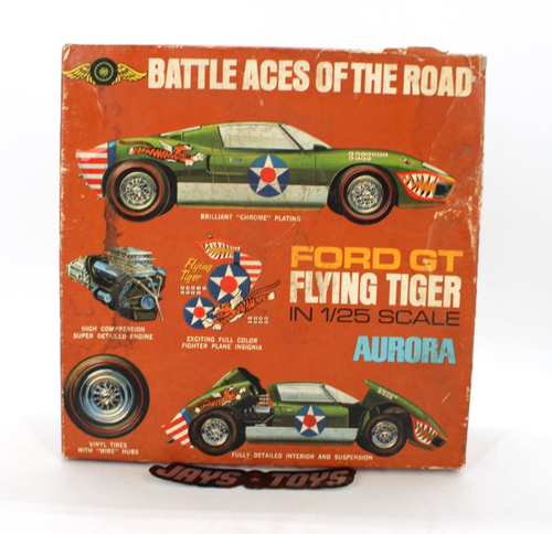 Battle Aces of the Road Ford GT Flying Tiger 1/25 Model Kit Aurora