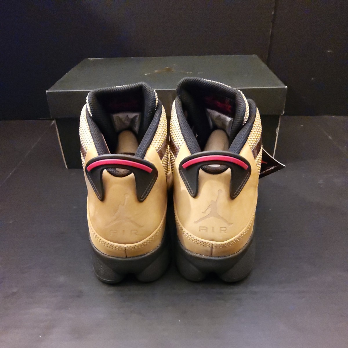 Nike Air Jordan Winterized 6 Rings Rocky Tan Black Varsity