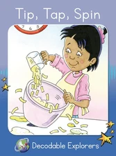 Rachel Walker Tip, Tap, Spin (Paperback) Red Rocket Readers Decodable Explorers