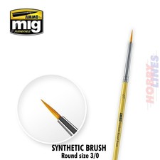 AMMO SYNTETIC BRUSH Größe 3/0 Munition von ...
