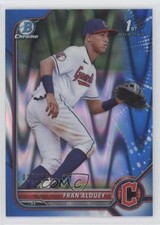 2022 Bowman Chrome Prospects Blue RayWave Refractor /150 Fran Alduey #BCP-39 1u6