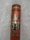 1920's U.S. DRY CHEMICAL FIRE EXTINGUISHER UNUSED CONTENTS — photo 1