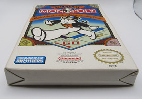 Monopoly (Nintendo NES, 1991) Complete in Box CIB w/ Manual and Original Box