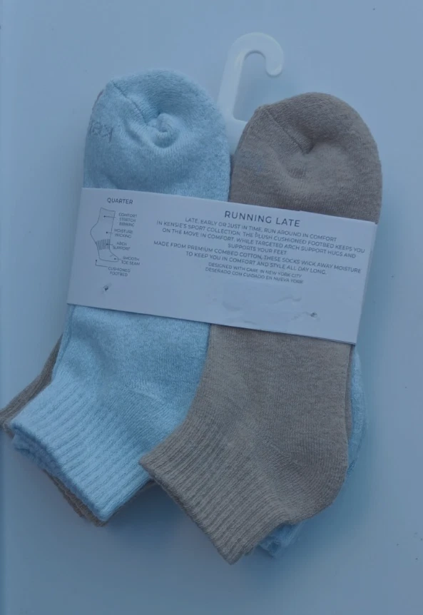 Paquete de 6 calcetines deportivos Kensie para mujer talla 4-10 nuevos Foto 2 de 2