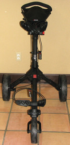 Big Max IQ+ Folding Push Cart, Black