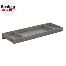 Chandler Premium Changing Topper for 6-Drawer Dresser, Graphite Gray