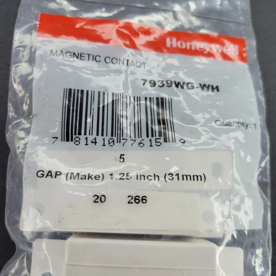 Contacto magnético HONEYWELL 7939WG-WH (BLANCO) Foto 2 de 4