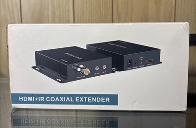 HDMI+IR Coaxial Extender 