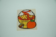 Vintage Mello Smello Scratch and Smell Sticker PEACH SUNDAE