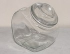 Vtg Bartlett Collins General Store Tilt Glass Candy Jar Canister & Lid PRISTINE — photo 1