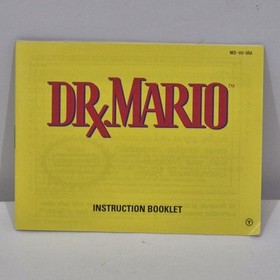 Dr. Mario Nintendo NES 1990 Complete Vintage Video Game w/ Case *TESTED