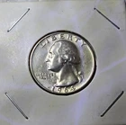 1964 Washington Quarter D Mint Mark 90% Silver Circulated Coin