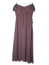 Birdy Grey Dress Women's Size 2XL Dark Mauve Spence Midi