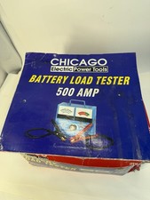 Chicago Electric 500 Amp 12v Battery Load Tester Alternator 91129 Chicago Electric 500 Amp 12v Battery Load Tester Alternator 91129
