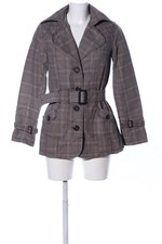 SUBLEVEL Veste longue Dames Veste T EU 36 gris brun-gris clair style décontracté