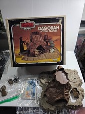 1981 VINTAGE KENNER STAR WARS EMPIRE STRIKES BACK DAGOBAH PLAYSET WITH BOX