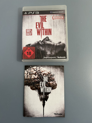 The Evil Within (Sony PlayStation 3, PS3, 2014) mit Anleitung