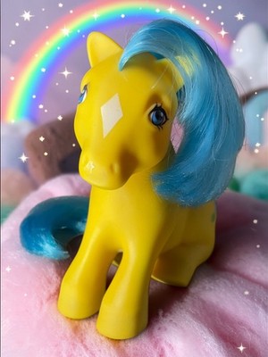Vintage 1984 G1 My Little Pony Mon Petit Poney Dance 'N Prance Swinger