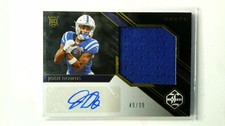Josh Downs RPA /99 2023 Panini Limited Rookie Patch Auto Colts RC